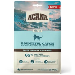 Acana - Acana Bountiful Catch Somonlu Ve Ringa Balıklı Yetişkin Kedi Maması 340 gr