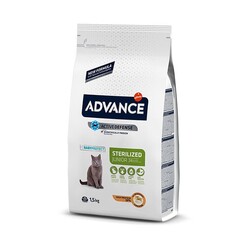 Advance - Advance Junior Sterilised Tavuklu Kısırlaştırılmış Genç Kedi Maması 1.5 Kg