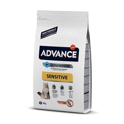 Advance - Advance Sensitive Somonlu Yetişkin Hassas Kedi Maması 3 Kg