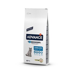 Advance - Advance Sterilised Hindili Kısırlaştırılmış Yetişkin Kedi Maması 15 Kg