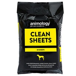 Animology - Animology Clean Sheets Köpek Islak Temizlik Mendili (20 Adet)