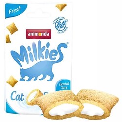 Animonda - Animonda Milkies Fresh Dental Kedi Ödül Bisküvisi 30 gr