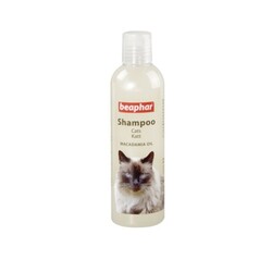 Beaphar - Beaphar Macadamia Yağlı Tüy Onarıcı Kedi Şampuanı 250 ml