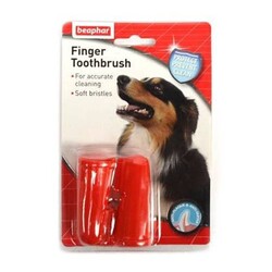Beaphar - Beaphar Parmak Tipi Köpek Diş Fırçası 2 Adet