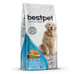 Best Pet - Bestpet Balık ve Pirinçli Yetişkin Köpek Maması 2,5 Kg