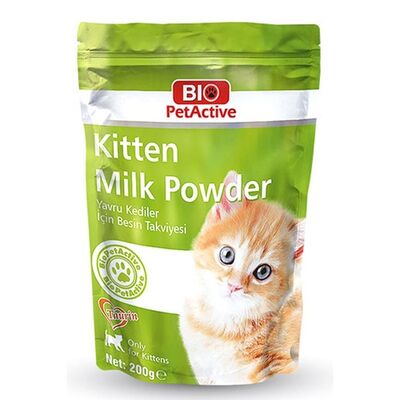 Bio Pet Active Kitten Milk Powder Yavru Kedi Süt Tozu 200 gr