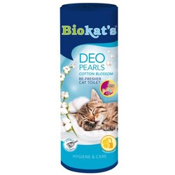 Biokats - Biokats Deo Pearls Kedi Kumu Parfümü Çiçek Kokulu 700 Gr