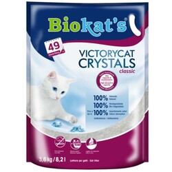 Biokats - Biokats Victorycat Classic Süper Emici Silica Jel Kedi Kumu 3.6 Kg 8.2 Lt