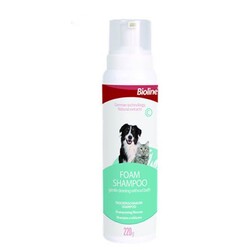 Bioline - Bioline Kedi ve Köpek İçin Köpük Şampuan 220 G