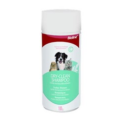 Bioline - Bioline Kedi ve Köpek İçin Kuru Toz Şampuan 100 gr