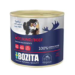 Bozıta - Bozita Biftekli Tahılsız Yetişkin Köpek Konservesi 625 Gr