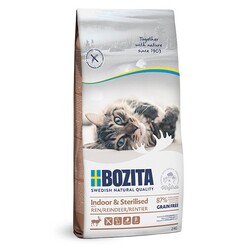 Bozıta - Bozita Indoor Kısırlaştırılmış Tahılsız Geyikli Yetişkin Kedi Maması 2 Kg