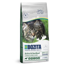 Bozıta - Bozita Outdoor Active Kısırlaştırılmış Kuzulu Yetişkin Kedi Maması 2 Kg