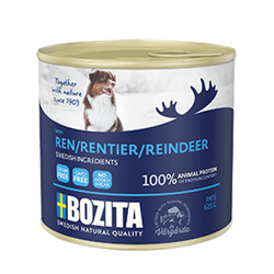 Bozıta - Bozita Ren Geyikli Tahılsız Yetişkin Köpek Konservesi 625 Gr