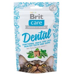 Brit Care - Brit Care Dental Hindili Kedi Bisküvisi 50 Gr