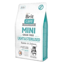 Brit Care - Brit Care Mini Light&Sterilised Küçük Irk Tahılsız Köpek Maması 2 Kg