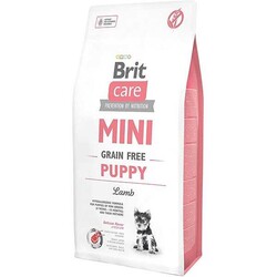 Brit Care - Brit Care Mini Puppy Kuzulu Tahılsız Küçük Irk Yavru Köpek Maması 7 kg