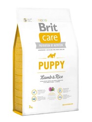 Brit Care - Brit Care Puppy Kuzu Etli Yavru Köpek Maması 3 kg
