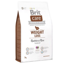 Brit Care - Brit Care Weight Loss Tavşanlı Pirinçli Köpek Maması 3 Kg