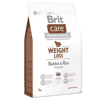Brit Care Weight Loss Tavşanlı Pirinçli Köpek Maması 3 Kg