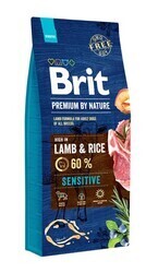 Brit - Brit Premium By Nature Sensitive Kuzu Etli Yetişkin Köpek Maması 15 kg