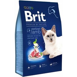 Brit - Brit Premium Kısırlaştırılmış Kuzu Etli Kedi Maması 8 kg