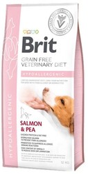 Brit Veterinary - Brit Veterinary Diet Hypo-Allergenic Cilt Sağlığı Destekleyici Tahılsız Köpek Maması 12 kg