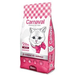 Carnaval - Carnaval Tavuklu Yavru Kedi Maması 15 kg