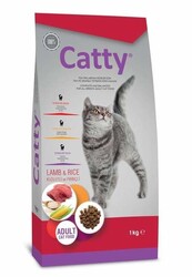 Catty - Catty Kuzu Etli Yetişkin Kedi Maması 1 Kg