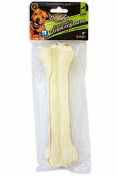 Dog Life - Doglife Press Beyaz Köpek Çiğneme Kemiği 21 cm 160 gr