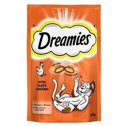 Dreamies - Dreamies İçi Dolgulu Tavuklu Kedi Ödülü 60 gr