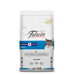 Felicia - Felicia HypoAllergenic Düşük Tahıllı Somonlu Yetişkin Kedi Maması 2 kg