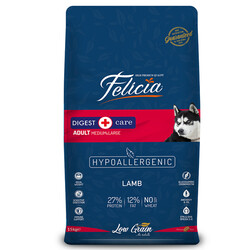 Felicia - Felicia HypoAllergenic Düşük Tahıllı Kuzulu Yetişkin Köpek Maması 15 kg