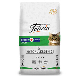 Felicia - Felicia HypoAllergenic Düşük Tahıllı Tavuklu Yetişkin Kedi Maması 12 kg