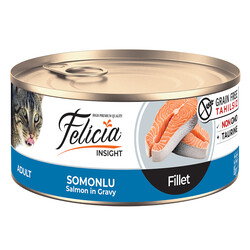 Felicia - Felicia Tahılsız Somonlu Fileto Kedi Konservesi 85 gr