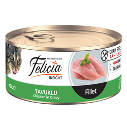 Felicia - Felicia Tahılsız Tavuklu Fileto Kedi Konservesi 85 gr