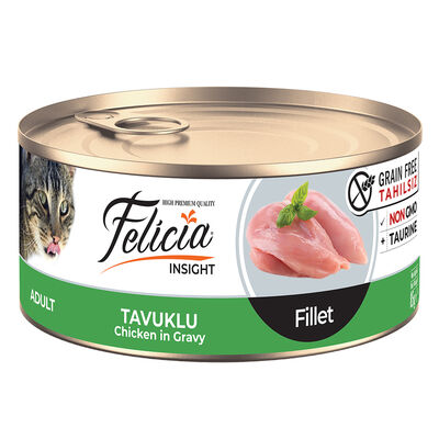 Felicia Tahılsız Tavuklu Fileto Kedi Konservesi 85 gr