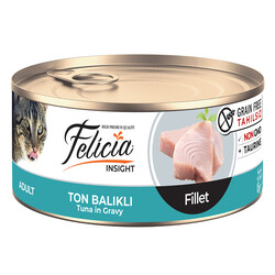 Felicia - Felicia Tahılsız Ton Balıklı Fileto Kedi Konservesi 85 gr
