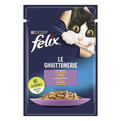 Felix - Felix Pouch Kuzu Etli Yetişkin Kedi Konservesi 85 gr