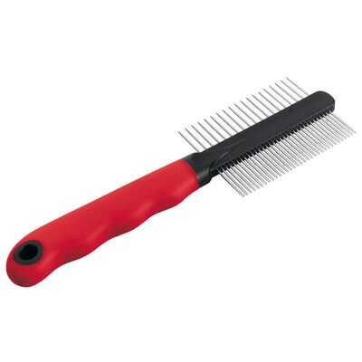 Ferplast Gro 5864 Çift Taraflı Kedi Ve Köpek Tarağı 20 Cm