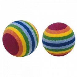 Ferplast - Ferplast Pa 5404 Rainbow Ball Kedi Oyun Topu 3,5 Cm