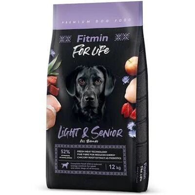 Fitmin Forlife Light Senior Kümes Hayvanlı Yaşlı Köpek Maması 12 kg