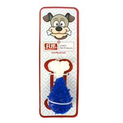 Flip - Flip Plastik Tavuk Budu Köpek Oyuncağı 11 cm