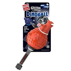 GiGwi - Gigwi Dinoball Dinazor Sesli Köpek Oyuncağı Turuncu