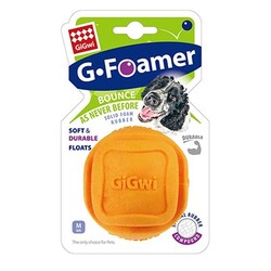 GiGwi - Gigwi Kauçuk Diş Kaşıma Topu Köpek Oyuncağı Turuncu
