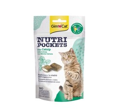 Gimcat - Gim Cat Kedi Ödül Tableti Nutri Pockets Kedi Otu Multivitamin 60 gr