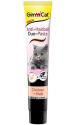 Gimcat - GimCat Duo Anti-Hairball Tüy Sağlığı için Peynirli Kedi Macunu 50gr