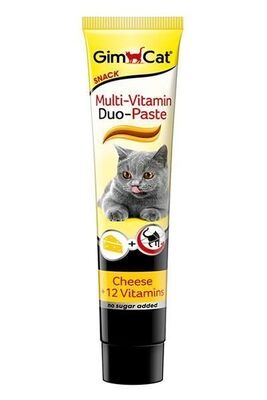 GimCat Duo Peynirli Multi-Vitamin Kedi Macunu 50gr