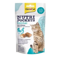 Gimcat - GimCat Nutripockets Dental Kedi Ödülü 60 gr
