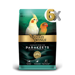Gold Wings Premium - Gold Wings Premium Paraket Yemi 6x1 kg